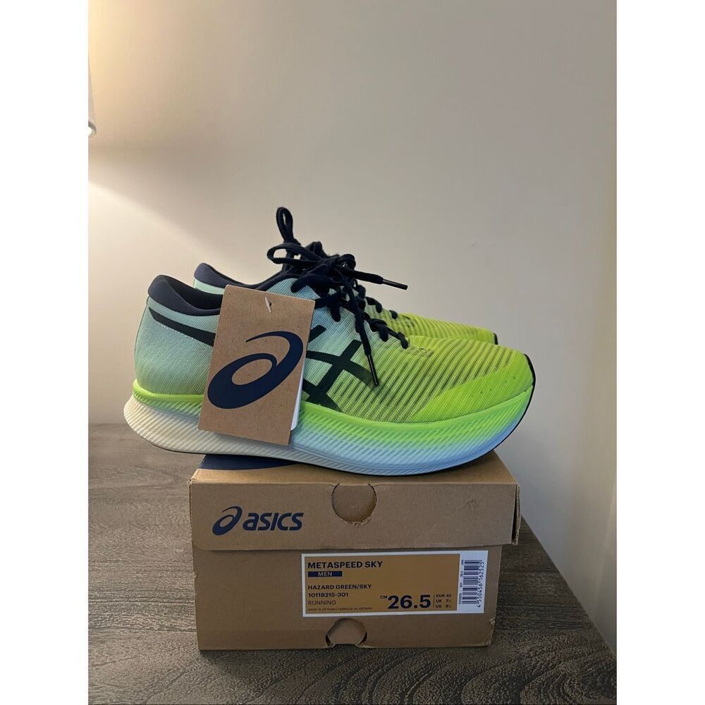 Asics Metaspeed Sky Hazard Green Sky